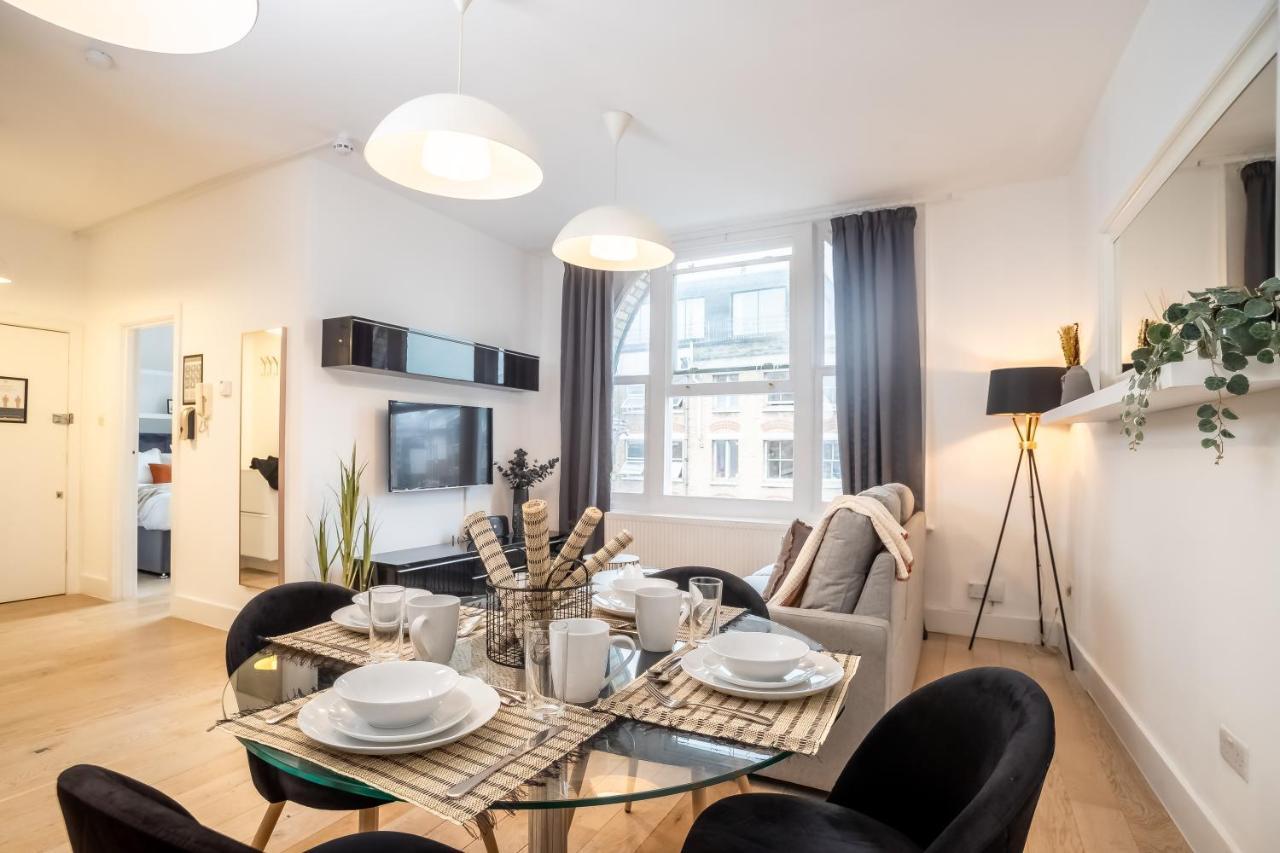 Perfect For Business & Corporate Stays - Three Bed With City View Shoreditch ロンドン エクステリア 写真